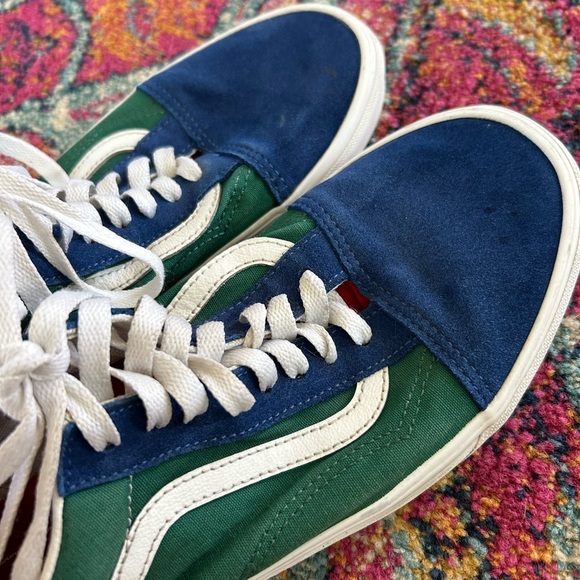 Vans | Unisex primary color Old Skool ‘Yacht Club’ suede/canvas sneaker M9 W10.5 - Picture 3 of 16